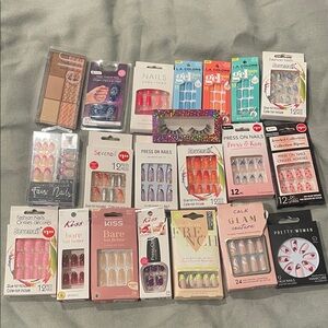 Variety Press On Nails Collection/ Beauty Bundle